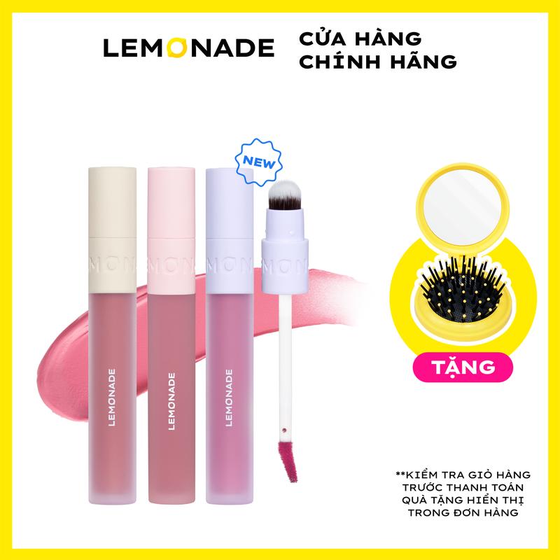 [MUA 1 TẶNG 1] MUA 01 Son kem mịn lì thuần chay Perfect Couple 3.5g TẶNG 01 Gương Lược Gấp Gọn 2 trong 1 35g