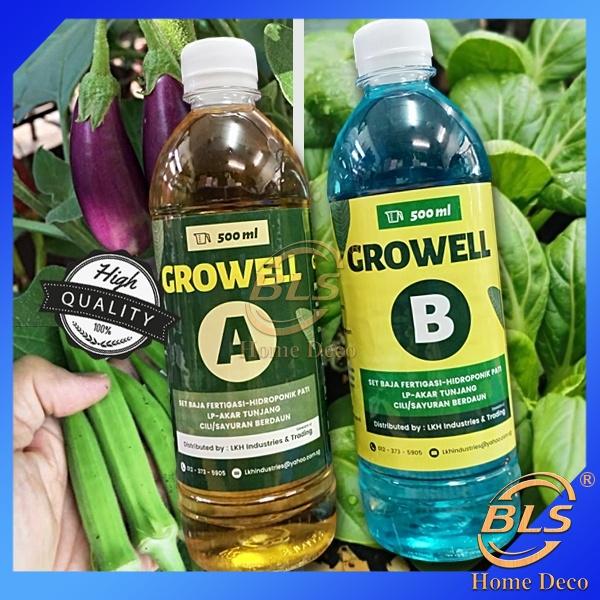 500ml X2 Growell AB Fertilizer For Vegetable Baja AB Baj TikTok 500ml-x2-growell-ab-fertilizer-for-vegetable-baja-ab-baj-tiktok