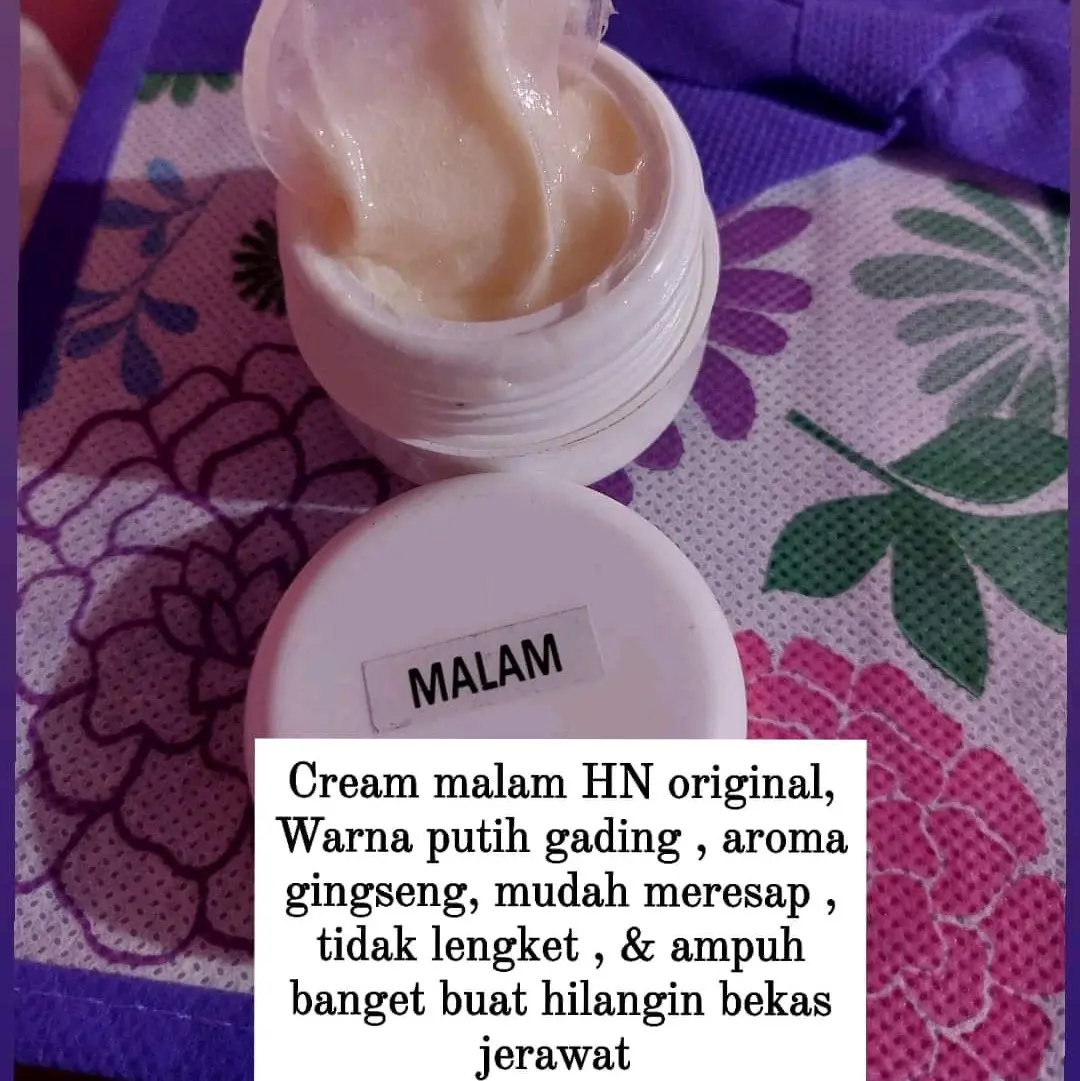 PAKET HEMAT 3 POT CREAM MALAM HN ORIGINAL