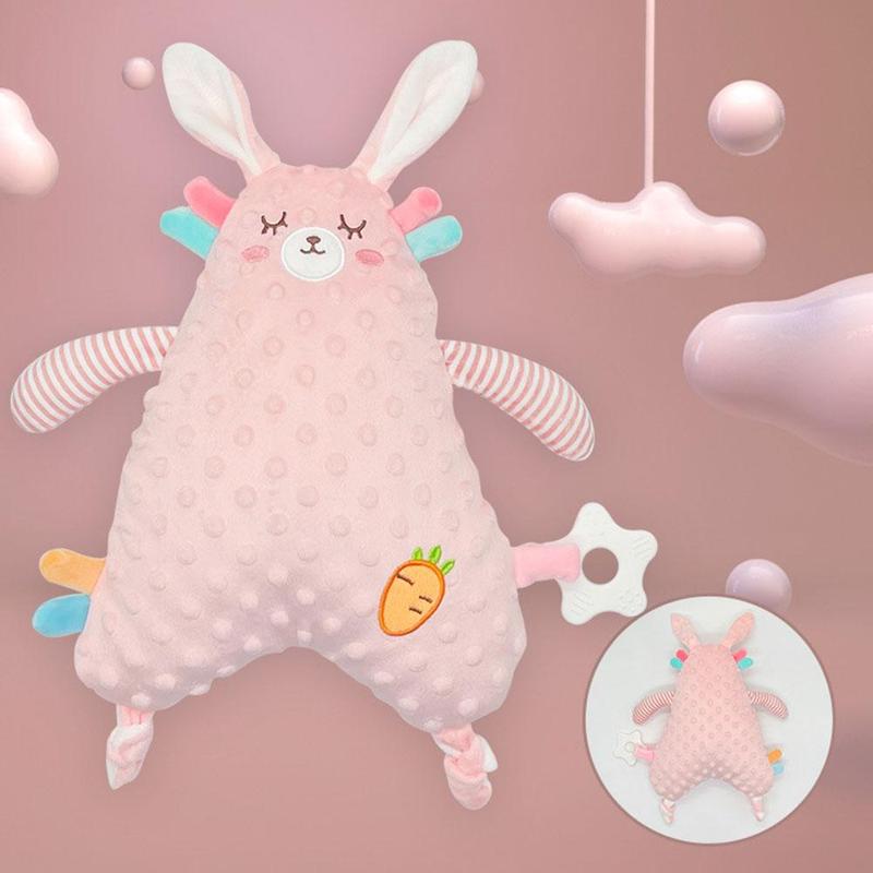 Product Introduction of 1Pcs Baby Toy Comforter Sleeping Towel Toys Baby Soothing Toys Toy Baby Doll Plush Soft Toy E7N2 29