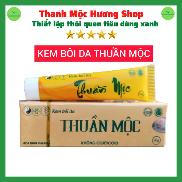 Thuần mộc bôi da kem bôi da thuần mộc nấm ngứa hắc lào Thanh Mộc Hương 0
