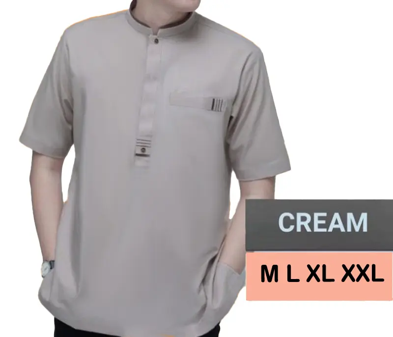 Baju koko pria dewasa lengan pendek atasan 3