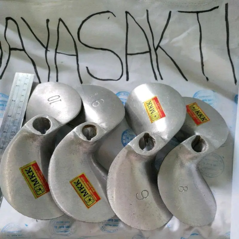 kipas perahu baling baling atau propeller kapal prahu