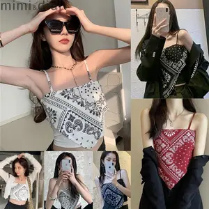 Atasan Tanktop Wanita Tanktop Mimi Motif