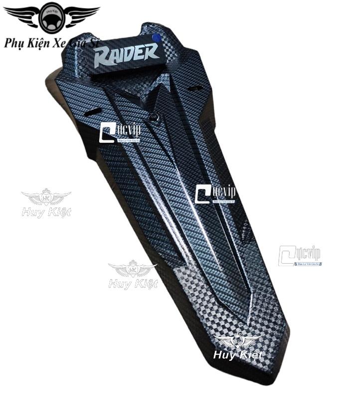 Dè Chắn Bùn Sau Carbon Kiểu Sonic Gắn Xe Raider Fi Satria Fi Có Đèn U-MS6117