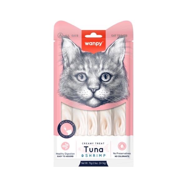Súp thưởng Wanpy Creamy cho mèo mọi lứa tuổi 5