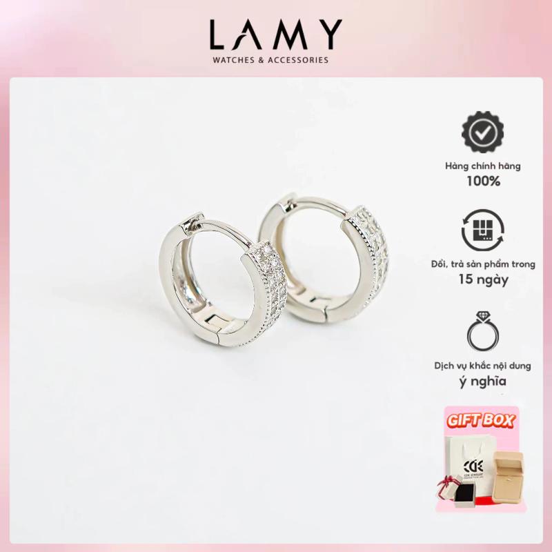 [Tổng hợp] Khuyên tai CDE Basic Hoop Earrings CDE3292 - Hoa tai Voi Women