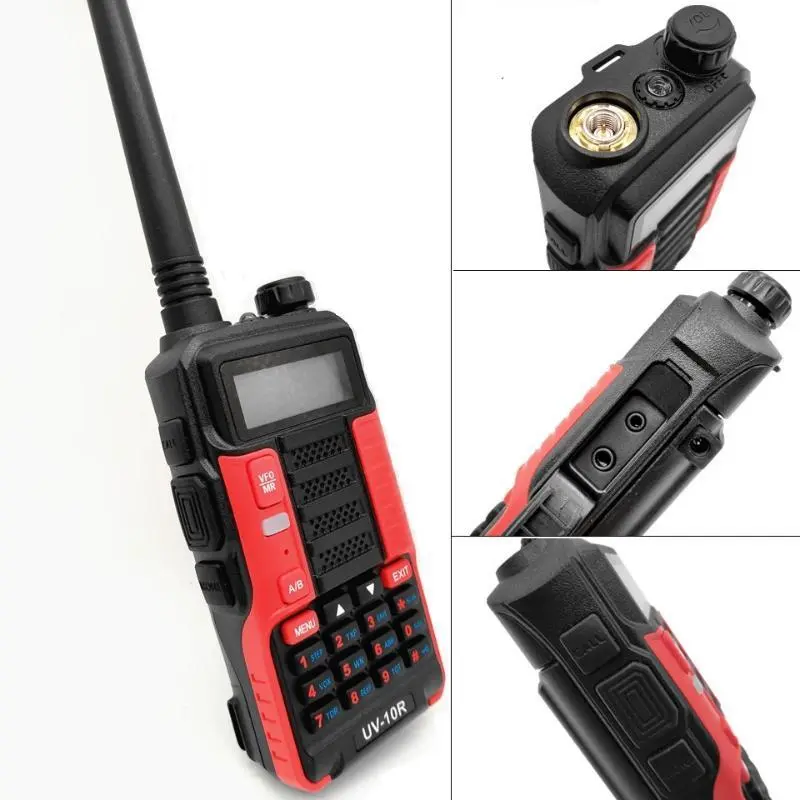 Handy Talky Baofeng UV10R UV 10R  Dualband VHF UHF 400-480 MHz HT Jarak Jauh 3