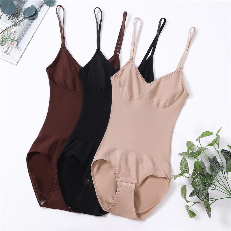 Bodysuit, Thiết Kế Đơn Giản, Mặc Liền Mạch, Toàn Thân, Đồ Định Hình Thoải Mái, Đồ Lót Nén Cho Phụ Nữ 2
