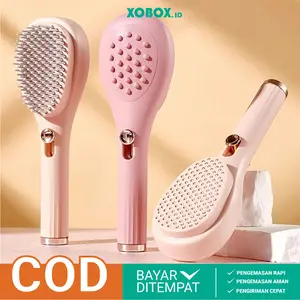 Sisir Rambut Wanita Teleskopik Sisir Pijat Kulit Kepala Anti Kusut Dan Nyangkut HM1046