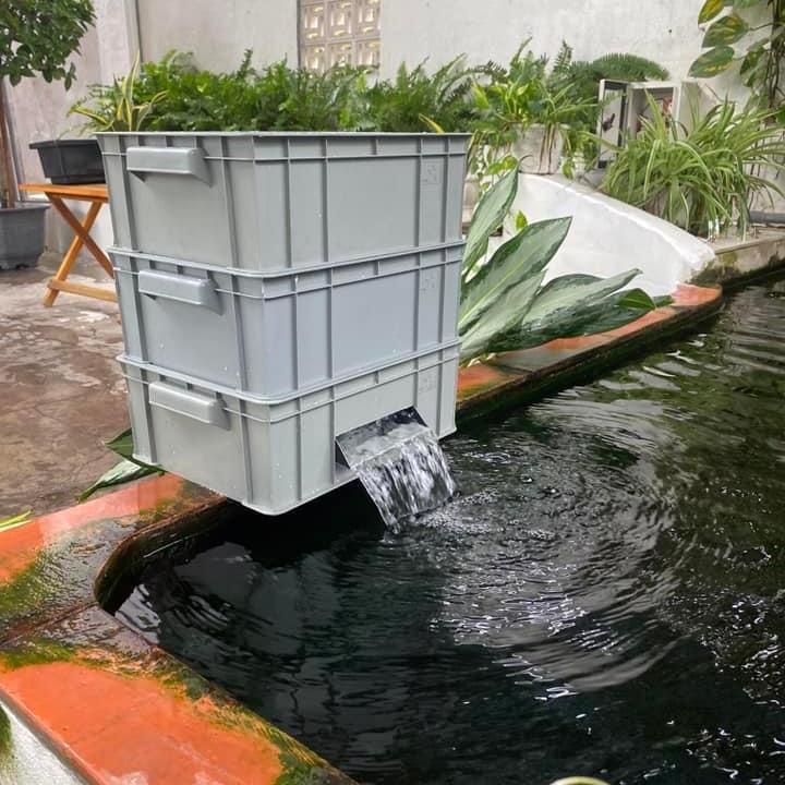  Bộ lọc thùng baki hồ cá chậu cảnh hồ kính 