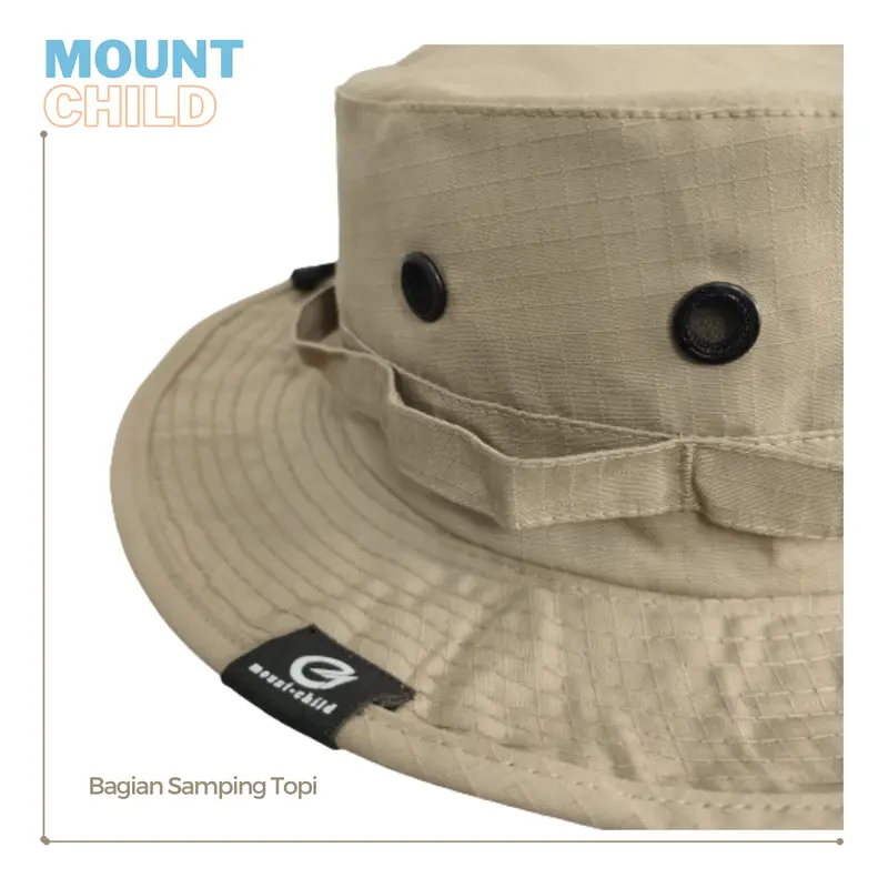 Mountchild Topi Mancing Nganclom Terbaru Abu  Pria Wanita Uniseks  Dewasa outdoor Fishing Memancing Sports & Outdoor Hats 6