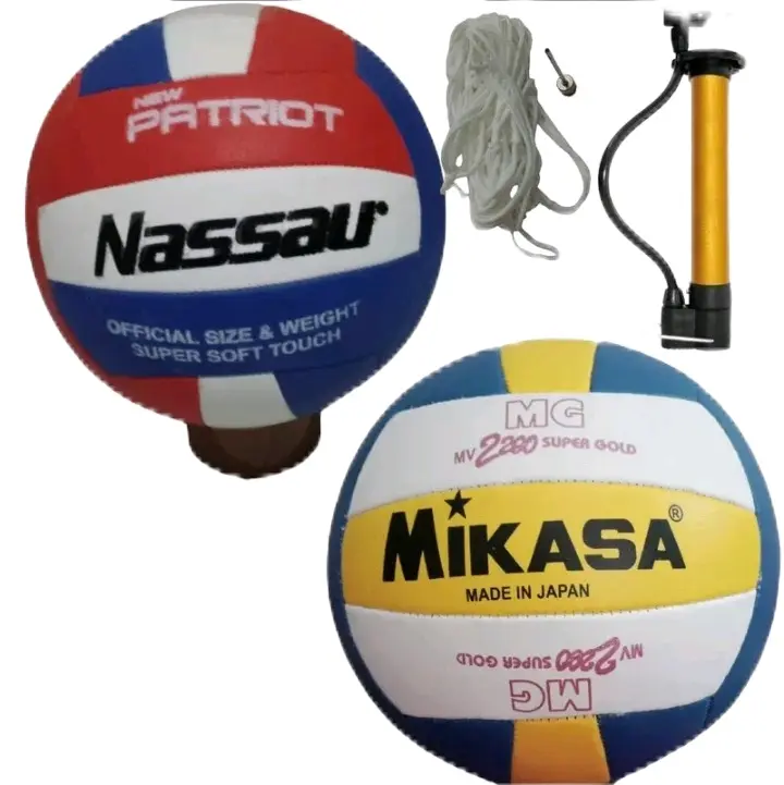 Bola volleyball bahan empuk free pentil,jaring&pompa 0