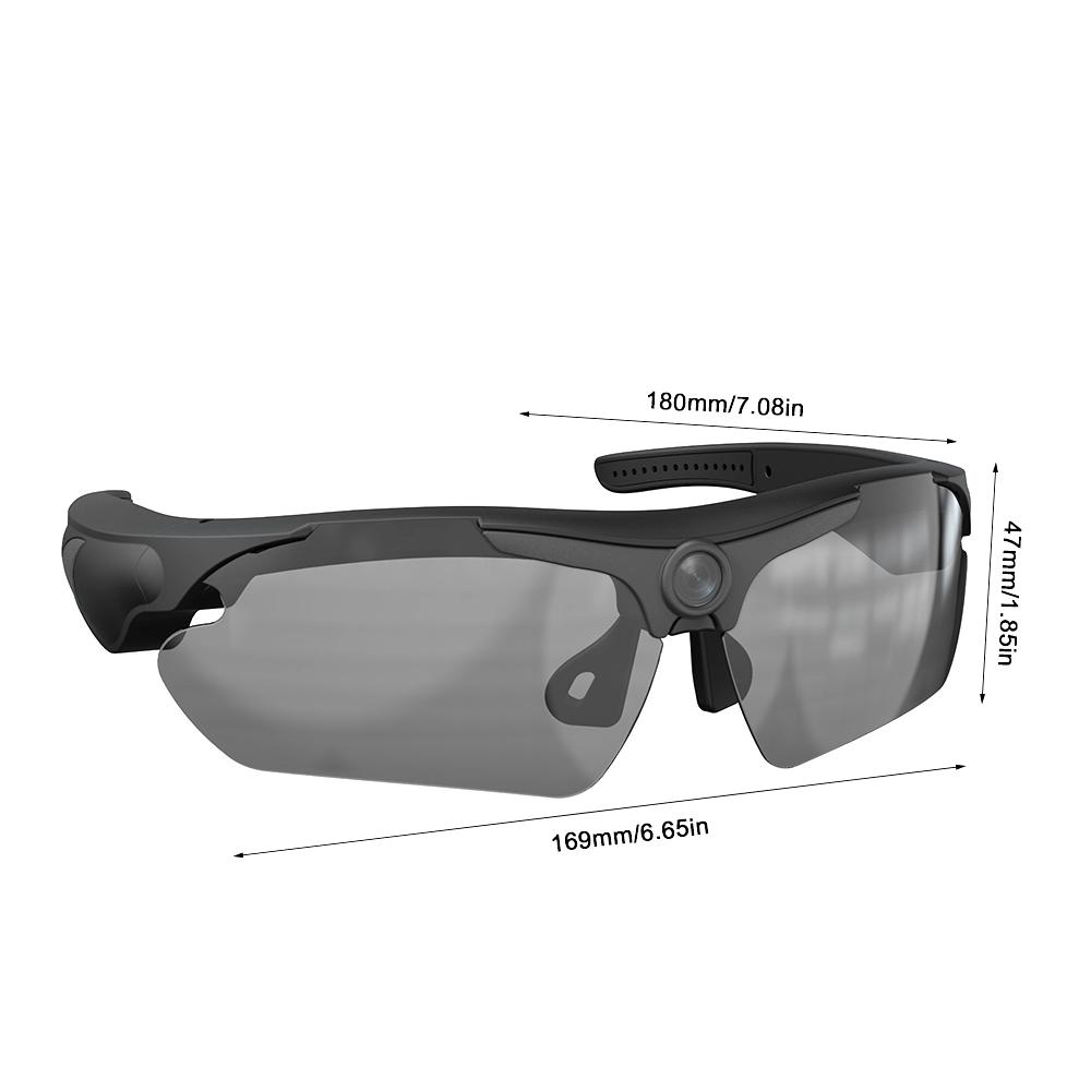 2026 Glasses With 1080p High-definition Mini Camera Smart Glasses Cycling Recorder Outdoor Sports Recording Goggles - Image 5