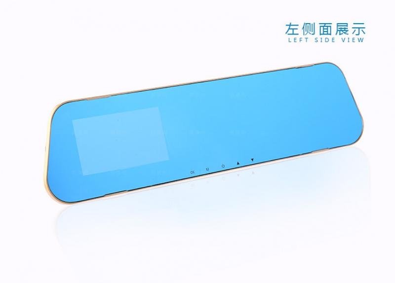 Product Introduction of 4.3-Inch Double Mirror Foreign Front and Rear Double Lens 4s Shop One Piece Dropshipping Rearview Mirror Hd Car Dvr 1080P 14