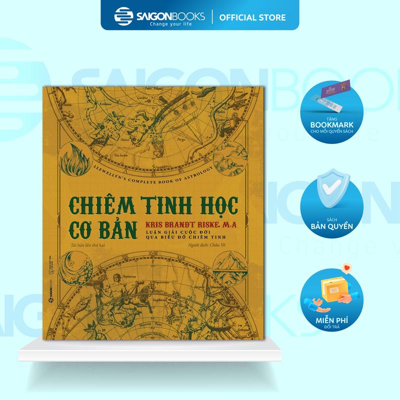 SÁCH - Chiêm tinh học cơ bản - Tác giả Kris Brandt Riske, M.A