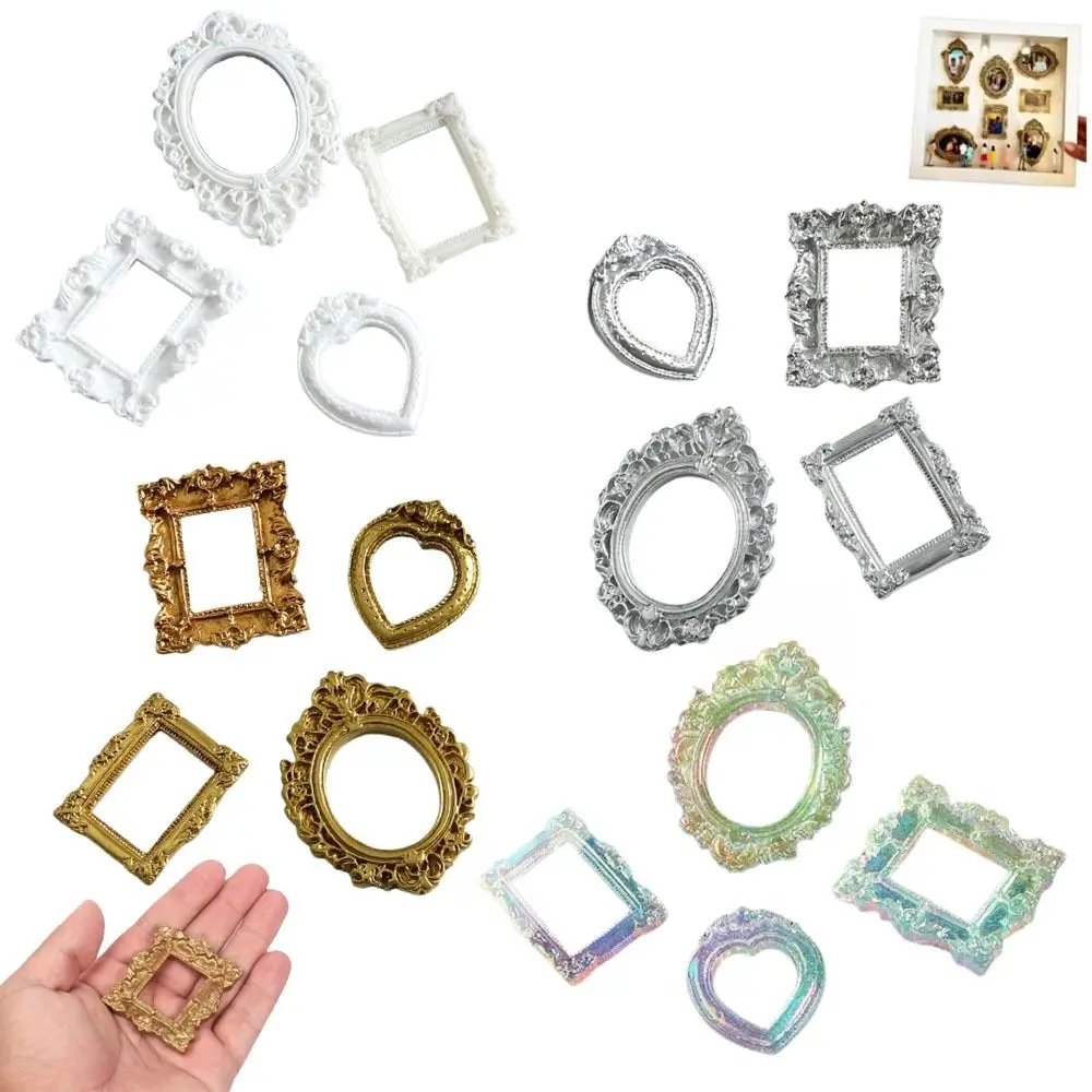 Box Frame Resin Vintage Resin DIY Shadow Box Frame DIY Memory Display Frames Mini Photo ...