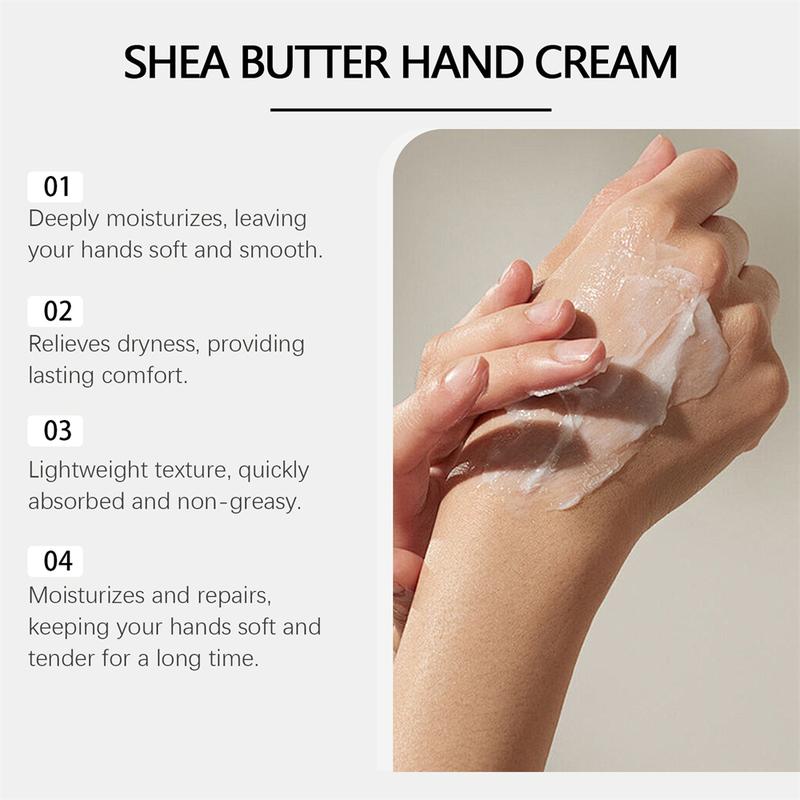 VIARELINE Shea Butter Hand Cream Plant Essence Hand Cream Autumn And Winter Moisturizing Anti-drying Hand And Foot Care Cream 5