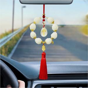 Khánh 8S bông liên hoa Mặt Công Chúa Giáo Thánh Giá Và Hươu Phản Quang Trang Trí Gương Xe Ô Tô Nội Thất Nội Thất