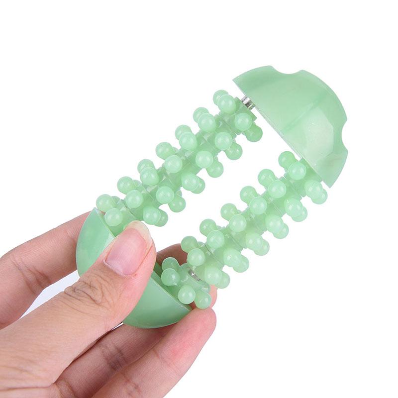 Product Introduction of Pengurut tangan dan jari, alat urut plastik, penggelek berganda, sendi, santai, kecantikan kuku 23