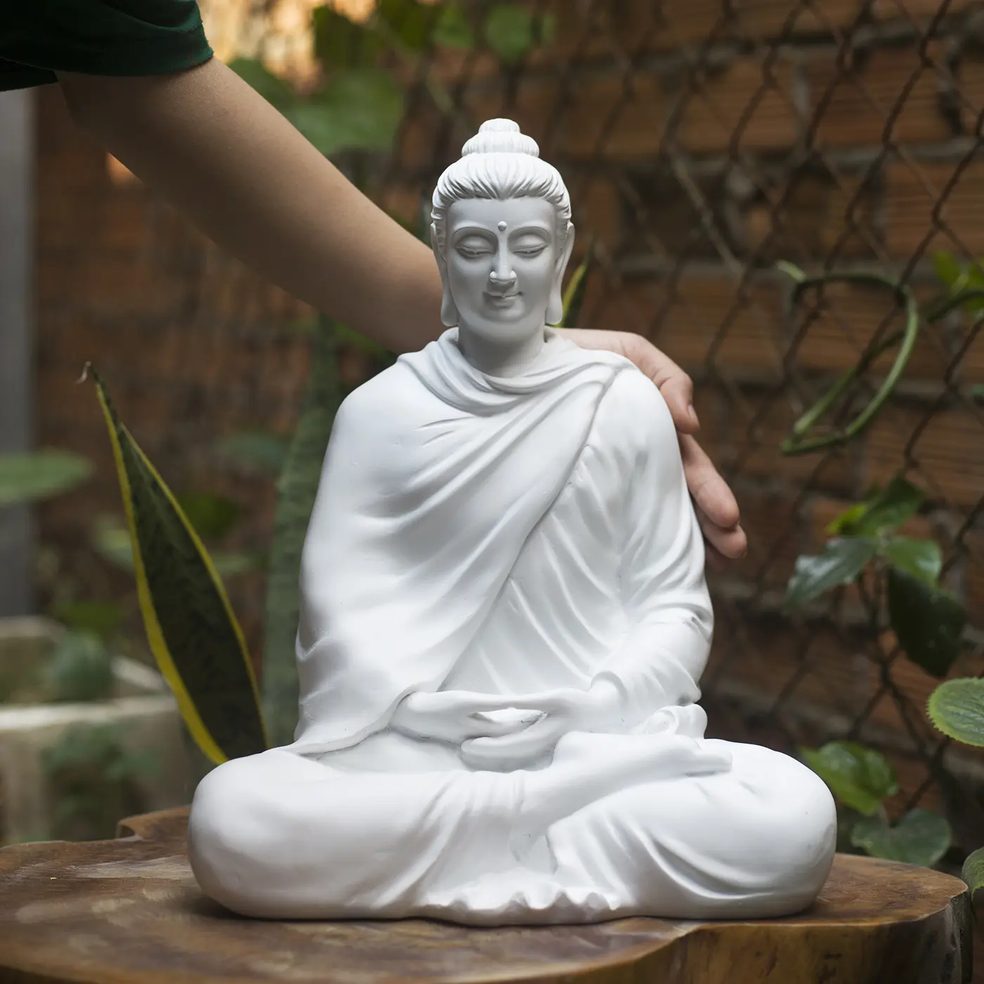 Tượng thích ca 35 cm phong thủy thờ cúng