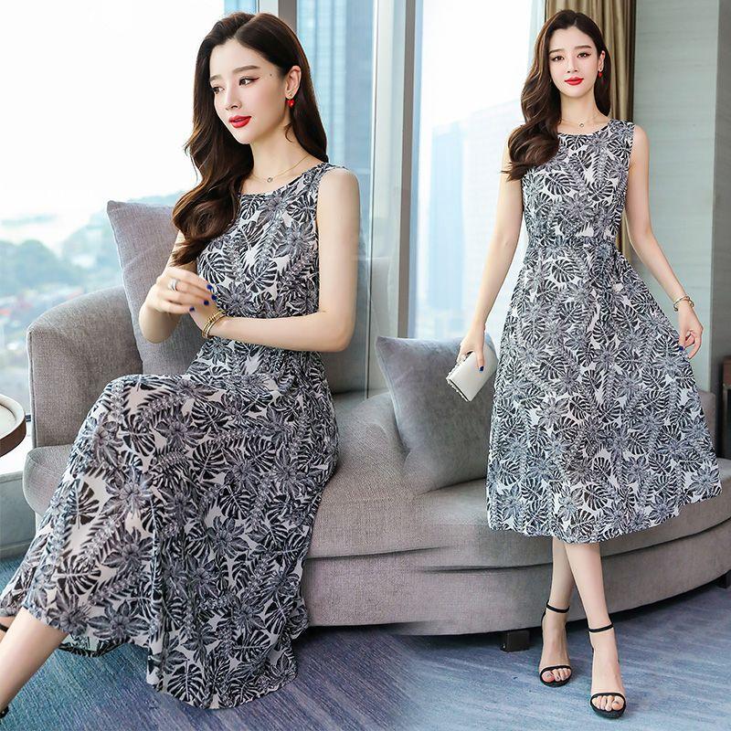 Váy Đi Kỳ Nghỉ Phong Cách Bohemian, Váy Dài, Váy Hai Dây Dáng Rộng, Thích Hợp Cho Phụ Nữ, Váy Đi Biển, Phong Cách Thường Ngày 2