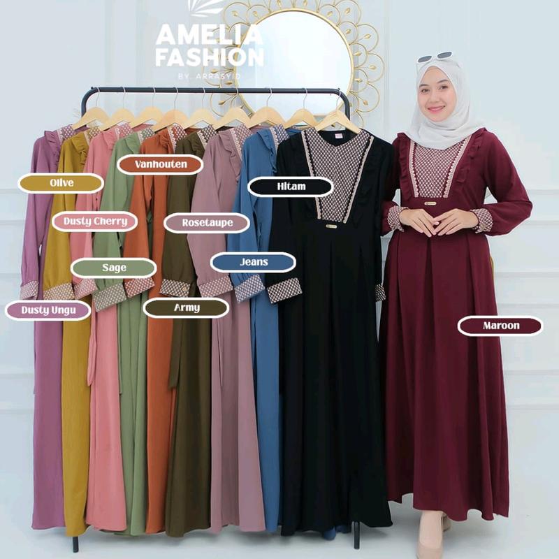 YASMINE DRESS, gamis by Amelia fashion 0