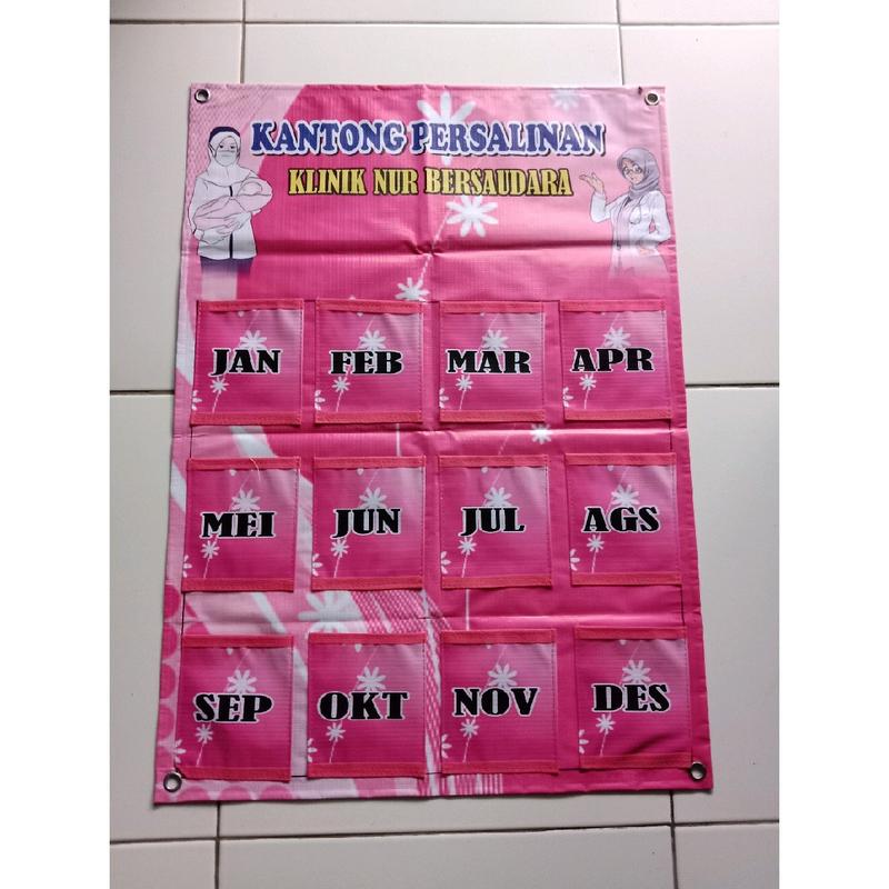 Kantong Persalinan Bidan Ukuran 50x70 Custom Logo 0