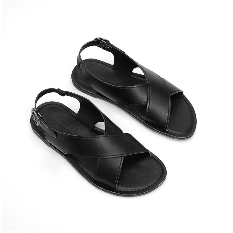 Dép Sandal nữ đẹp thời trang đi biển đi học quai xinh bản to đế biệt chính hãng MEHAI - MHN05