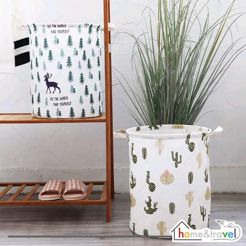 Keranjang Baju Kotor Keranjang Laundry Penyimpanan Pakaian 2