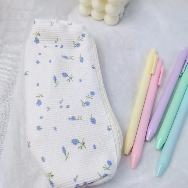 Mismi Alice Pencil Case Kotak Pensil Sekolah Motif Little Flower Perempuan Trendy - PC2A 6