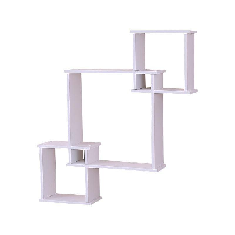 Product Introduction of 3PCS/Set Square Wall Shelf Multi-Lattice Wall Hanging Decoration Creative Walls Deco Stand Racks 11