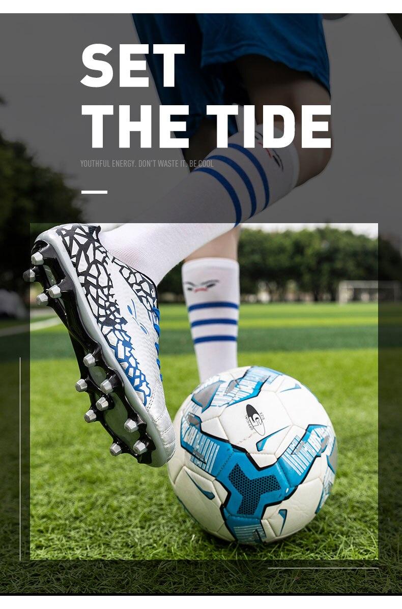 Product Introduction of Professional soccer shoes kids football sneakers men women adult cleats grass training Sports futsal shoes 30