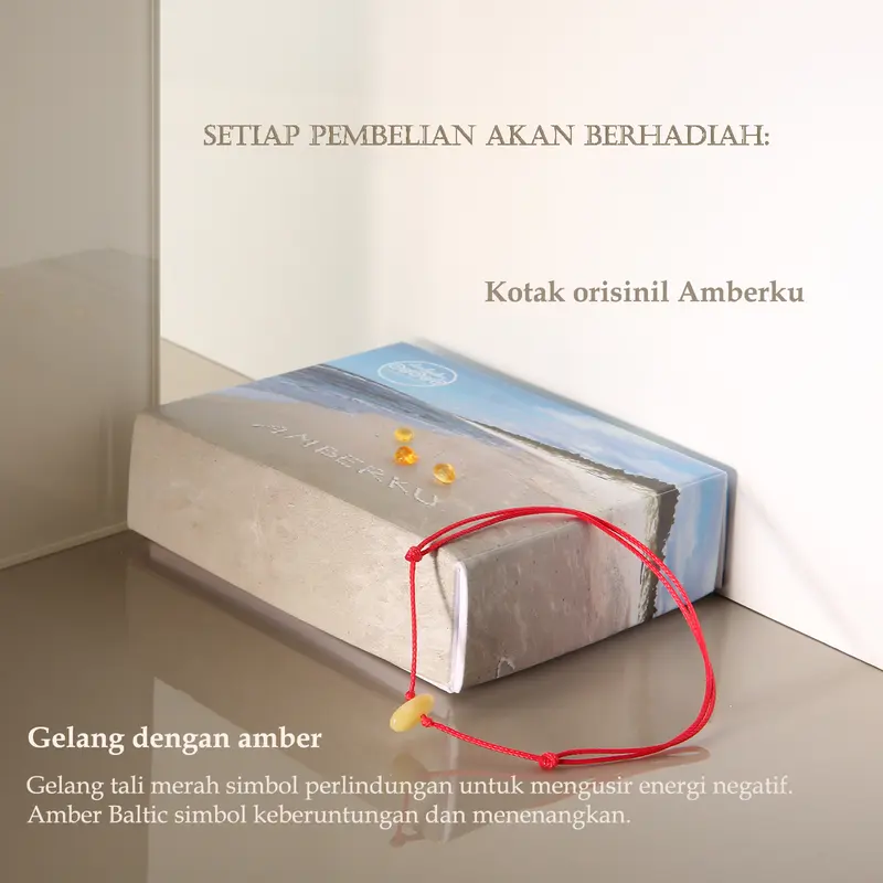 AMBERKU Gelang Amber Anak Bayi Perhiasan 2