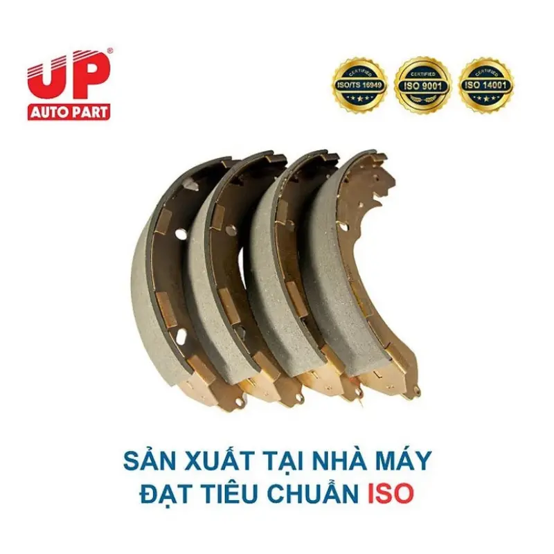 Guốc phanh, càng bố thắng đùm sau ô tô MITSUBISHI Mirage, Attrage đời 2013-2020 - UP PARTS Premium OEM chất lượng cao 5