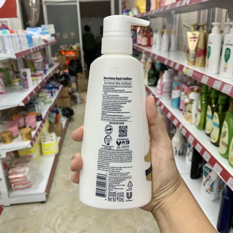 Combo Dầu Gội và dầu xả Phục Hồi Tóc Dove Thái Lan Intense Repair - 410ml/chai 4