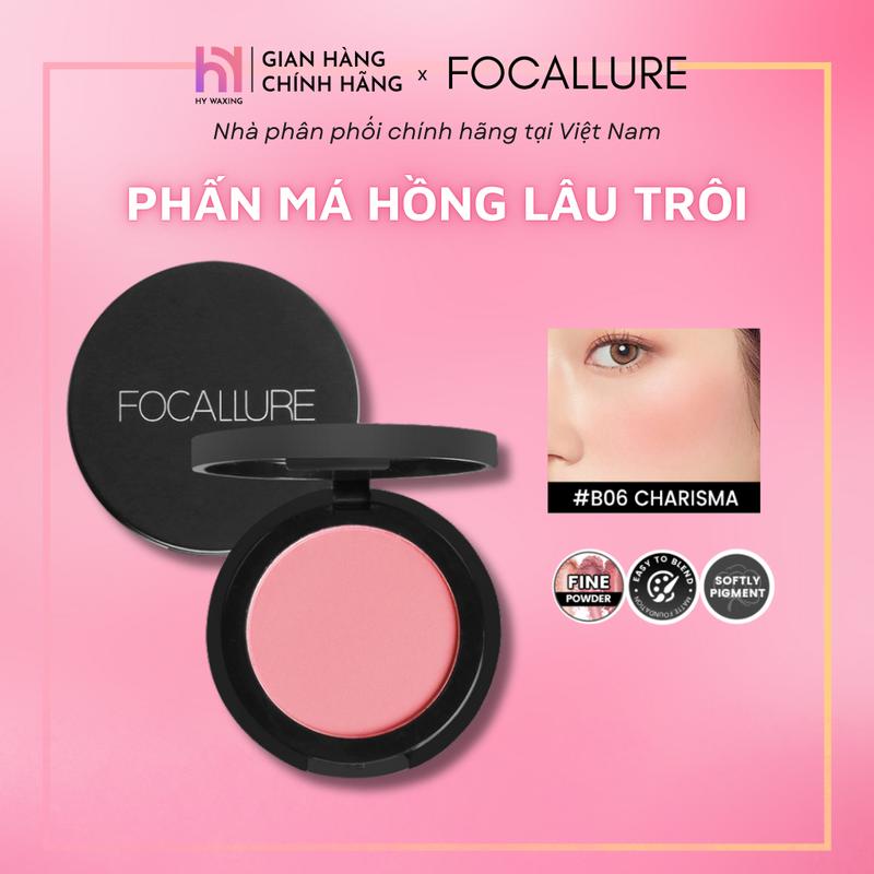 Phấn Má Hồng FOCALLURE Trang Điểm Tự Nhiên Lâu Trôi Lên Màu Chuẩn