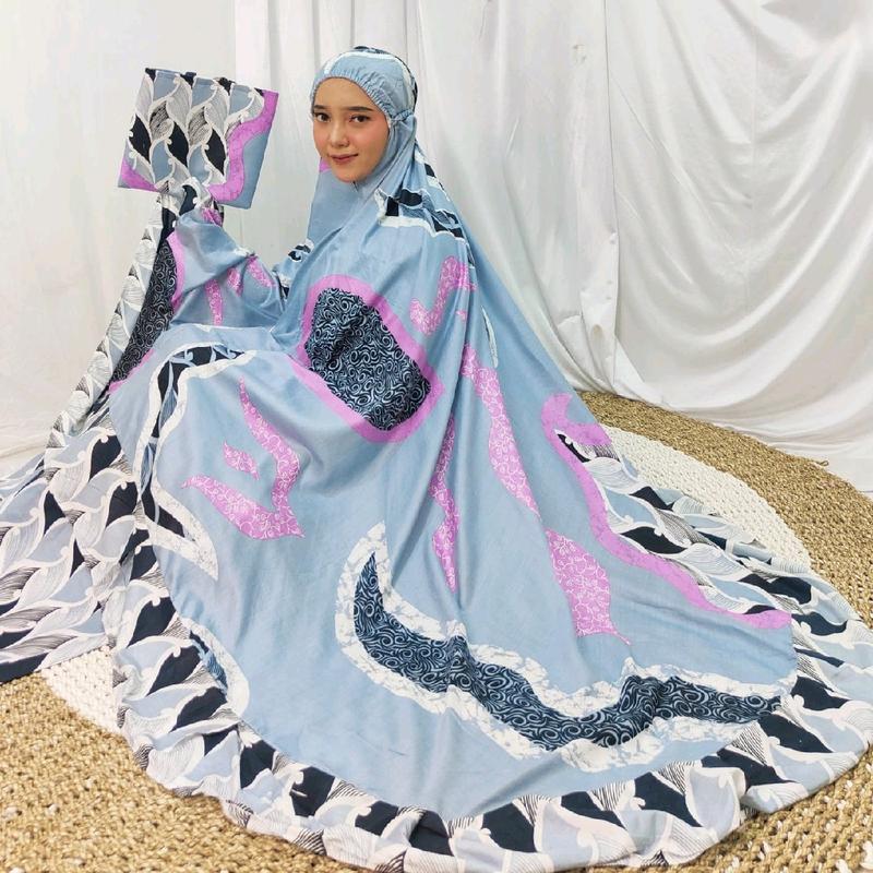 [HeelaCollection33] Mukena Bali Rayon Faraliza Rempel Size JUMBO Super Cantik Dan Nyaman 3