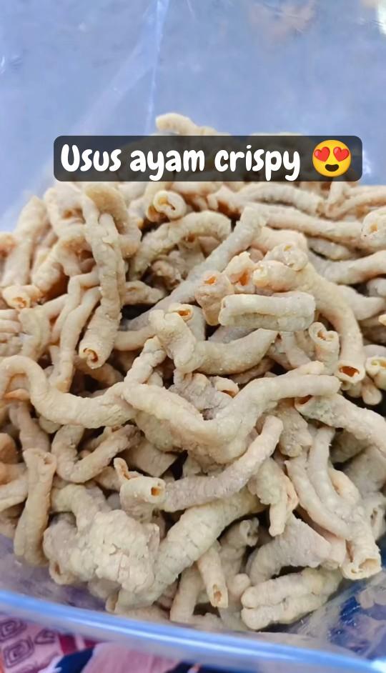Product Introduction of 1ball - 2kg   Camilan Keripik usus ayam crispy premium kripik usus original  Cemilan Snack Food Pedas Asin 5