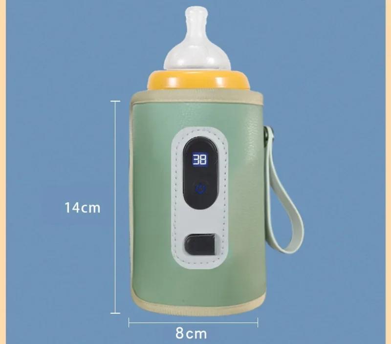 Product Introduction of Universal Baby Milk Warmer Digital Display Baby Bag USB Nursing Bottle Heater Portable Baby Bottle Warmer Thermal Bag for Travel 21