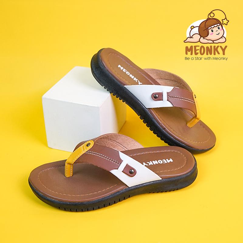 Product Introduction of Sandal Anak Laki Laki Sendal Japit Anak Cowok Original Meonky SB - 11 Cocok Untuk Bermain Sekolah Pesta anak kecil  Gratis Ongkir Ke seluruh Indonesia Kaki Fashion Sd 12