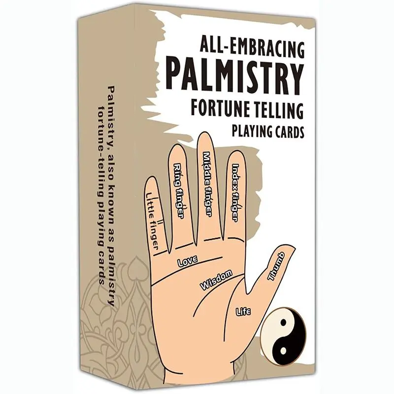 Palmistry Tarot Card Game, 1 Box Unique & Interesting Tarot Card Game, Spiritual Guidance Tool, Powerful Self-discovery Tool 0