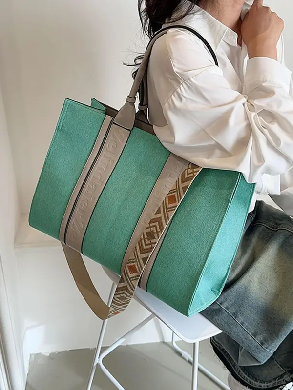 Women's Elegant Shoulder Bag, Fashionable PU Leather Crossbody Bag for Work & Daily Used, Casual Trendy Versatile High-quality Daily Commuting Bag 8