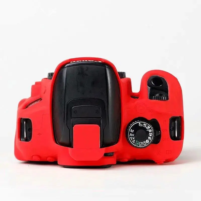 Vỏ bảo vệ hộp đựng máy ảnh bằng silicon, dành cho Canon EOS 600D, 650D, 700D, Kiss X5i, X6i, X7i, Rebel T3i, T4i, T5i 3