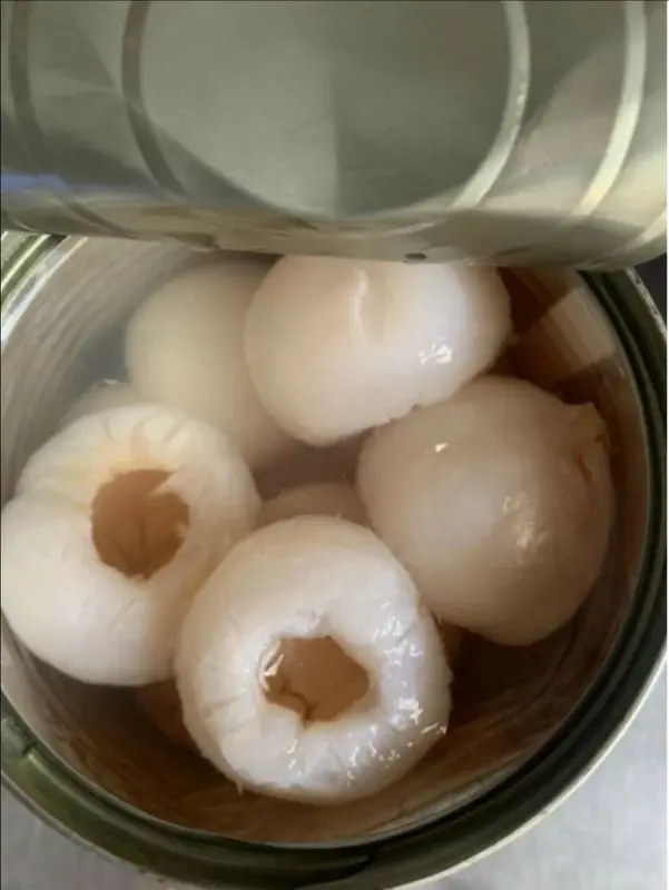 VẢI THIỀU NGÂM NƯỚC ĐƯỜNG THANH HÀ BITRACO 565GRAM [ VẢI ĐÓNG HỘP / VẢI LON ] Ăn vặt food 4
