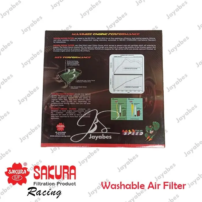 Filter Udara Racing Mitsubishi XPANDER/MIRAGE SAKURA ORIGINAL 4