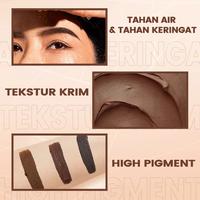 Gambar FOCALLURE Brows Gel Cream 4gr - 05 EBONY dari Beauty Mall Kota Malang 5 Tokopedia