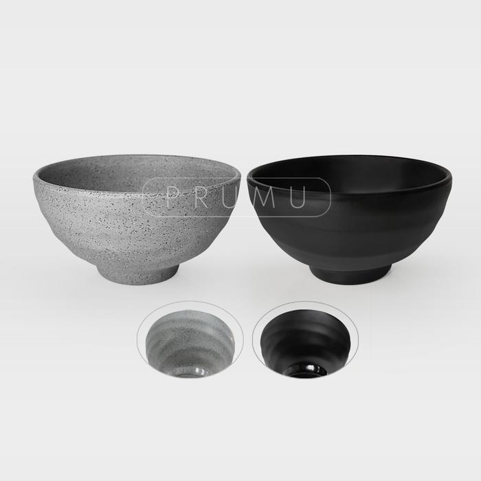 6 Inch Rice Bowl Promo PRUMU Melamine Stone Mangkok 6 inch - Rice Bowl - Mangkok Mie ...