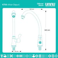 Gambar UNNU Kran Dapur - KT03 1/2" dari UNNU.official Kab. Gresik 4 Tokopedia