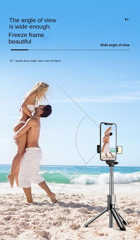 Product Introduction of Bluetooth Film Stick Integrated Floor Tripod Mobile Live Streaming Lengthened Portable Remote Control Photography Bracket Universal 9